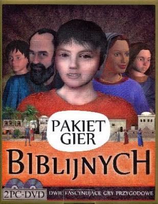 Pakiet gier biblijnych. Autor:   Praca zbiorowa. SmakLiter.pl Okładka książki Pakiet gier biblijnych