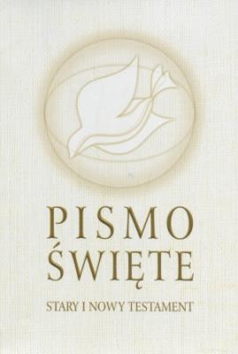 Okładka książki Pismo Święte ST i NT małe białe 2011 DiKŚW