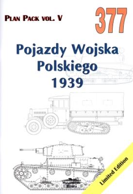 Okładka książki Pojazdy Wojska Polskiego 1939. Plan Pack vol. V 377
