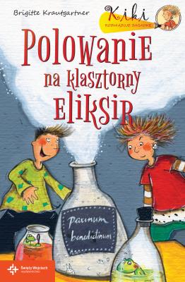 Polowanie na klasztorny eliksir. Autor: Krautgartner Brigitte. SmakLiter.pl Okładka książki Polowanie na klasztorny eliksir