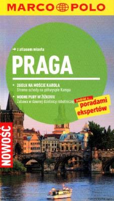 Praga Przewodnik z atlasem miasta. Autor: Buchholz Antje. SmakLiter.pl Okładka książki Praga Przewodnik z atlasem miasta