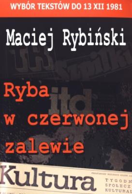 Ryba w czerwonej zalewie. Autor: Rybiński Maciej. SmakLiter.pl Okładka książki Ryba w czerwonej zalewie