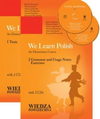 Okładka książki We learn polish. An Elementary Course. 1 Texts + 2CD