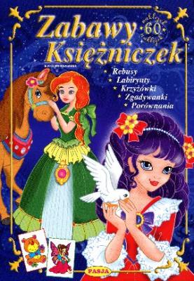 Okładka książki Zabawy księżniczek PASJA