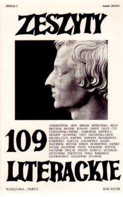 Zeszyty Literackie nr 114. Autor:   Praca zbiorowa. SmakLiter.pl Okładka książki Zeszyty Literackie nr 114