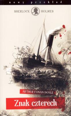 Znak czterech pocket ALGO. Autor: Doyle Arthur Conan. SmakLiter.pl Okładka książki Znak czterech pocket ALGO