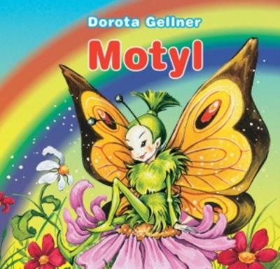 Biblioteczka niedźwiadka. Motyl. Autor: Dorota Gellner, Renata Krześniak (ilustr.). SmakLiter.pl Okładka książki Biblioteczka niedźwiadka. Motyl
