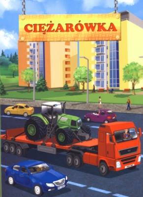 Ciężarówka JAFI. Autor: Katarzyna Campbell. SmakLiter.pl Okładka książki Ciężarówka JAFI