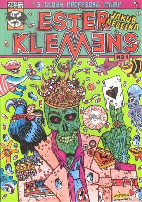Ester i Klemens. Trzy głowy profesora Muri. Autor: Jakub Rebelka. SmakLiter.pl Okładka książki Ester i Klemens. Trzy głowy profesora Muri