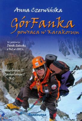GórFanka powraca w Karakorum. Autor: Anna Czerwińska. SmakLiter.pl Okładka książki GórFanka powraca w Karakorum