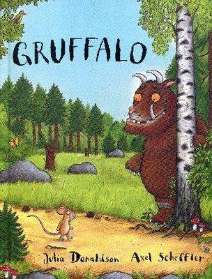 Gruffalo. Autor: Donaldson Julia, Scheffler Axel. SmakLiter.pl Okładka książki Gruffalo