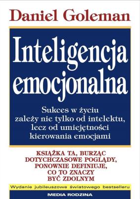 Inteligencja emocjonalna. Autor: Daniel Goleman. SmakLiter.pl Okładka książki Inteligencja emocjonalna