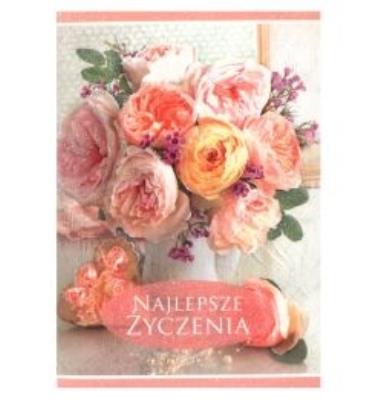 Okładka książki KARNET PP  NAJLEPSZE ZYCZENIA BPZ-PASSION CARDS