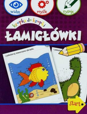 Okładka książki Kropka do kropki. Łamigłówki