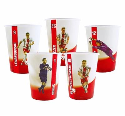 Opakowanie Kubeczki papierowe PZPN Reprezentacja 6 sztuk