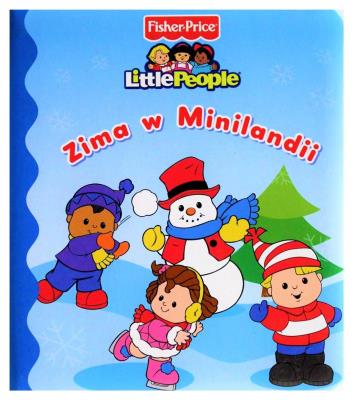 Little people. Zima w Minilandii. Autor: Anna Wiśniewska (red.). SmakLiter.pl Okładka książki Little people. Zima w Minilandii