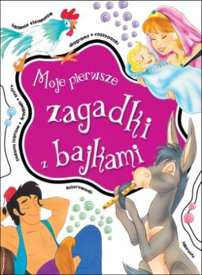 Okładka książki Moje pierwsze zagadki z bajkami