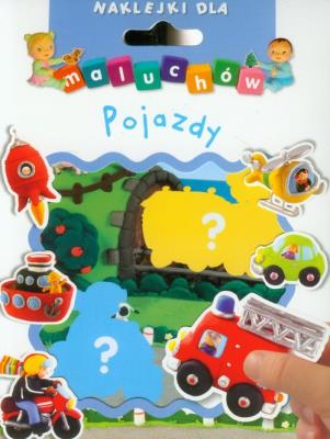 Naklejki dla maluchów. Pojazdy (koperta). Autor:   Praca zbiorowa. SmakLiter.pl Okładka książki Naklejki dla maluchów. Pojazdy (koperta)