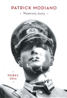 Nawroty nocy. Autor: Patrick Modiano. SmakLiter.pl Okładka książki Nawroty nocy