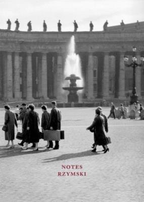 Notes rzymski. Autor: Plewiński Wojciech, Mikołajewski Jarosław. SmakLiter.pl Okładka książki Notes rzymski