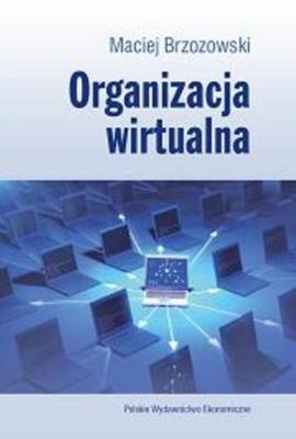 Organizacja wirtualna. Autor: Brzozowski Maciej. SmakLiter.pl Okładka książki Organizacja wirtualna