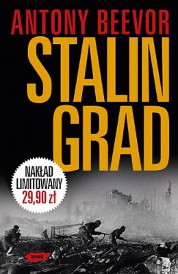 Stalingrad. Autor: Antony Beevor. SmakLiter.pl Okładka książki Stalingrad