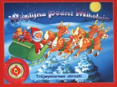 Okładka książki Trójwymiarowe obrazki - Wigilijna podróż