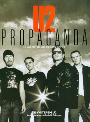 U2 Propaganda. Autor: U2. SmakLiter.pl Okładka książki U2 Propaganda