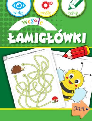 Okładka książki Wesołe łamigłówki