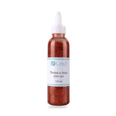 Opakowanie Brokat w Kleju - Red (120ml)