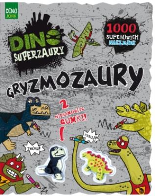 Dino Superzaury. Gryzmozaury. Autor: Davidson Andrew. SmakLiter.pl Okładka książki Dino Superzaury. Gryzmozaury