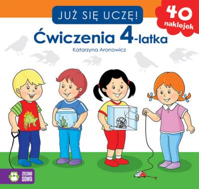 Okładka książki Już się uczę. Ćwiczenia 4-latka