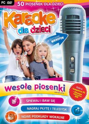 Karaoke Dla Dzieci: Wesołe Piosenki z mikrofonem. Wydawca: L.K. Avalon. SmakLiter.pl Opakowanie Karaoke Dla Dzieci: Wesołe Piosenki z mikrofonem