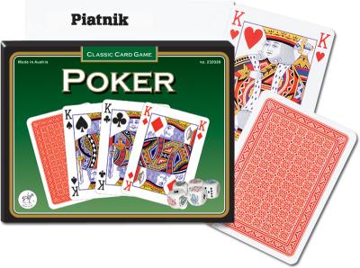 Opakowanie Karty do gry Piatnik 2 talie, Karty Poker