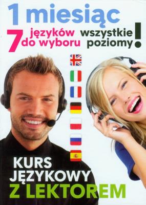 Opakowanie Kurs językowy z lektorem 7 języków do wyboru