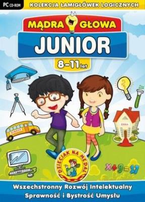 Mądra głowa - junior. Autor: L.K.AVALON. SmakLiter.pl Okładka książki Mądra głowa - junior