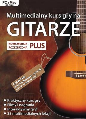Multimedialny kurs gry na gitarze wersja rozszerzona PLUS. Wydawca: L.K. Avalon. SmakLiter.pl Opakowanie Multimedialny kurs gry na gitarze wersja rozszerzona PLUS