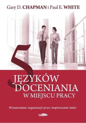 Okładka książki 5 języków docenienia w miejscu pracy