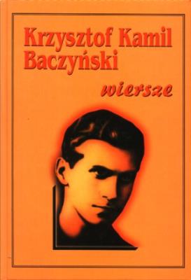 Okładka książki Baczyński-wiersze