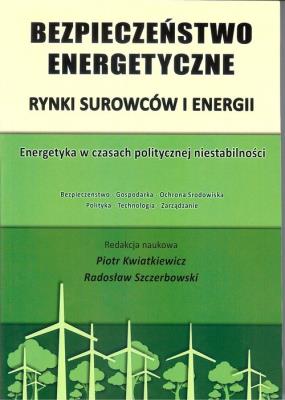 Okładka książki Bezpieczeństwo energetyczne