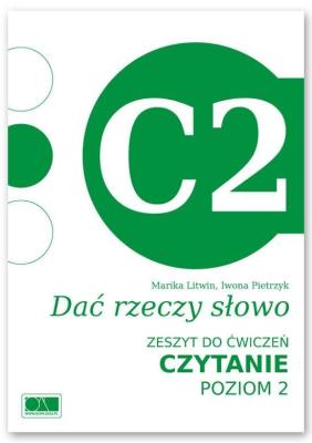 Dać rzeczy słowo. Czytanie - poziom 2.. Autor: Marika Litwin, Iwona Pietrzyk. SmakLiter.pl Okładka książki Dać rzeczy słowo. Czytanie - poziom 2.