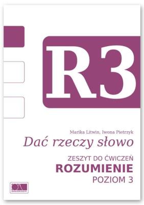 Okładka książki Dać rzeczy słowo. Rozumienie - poziom 3.