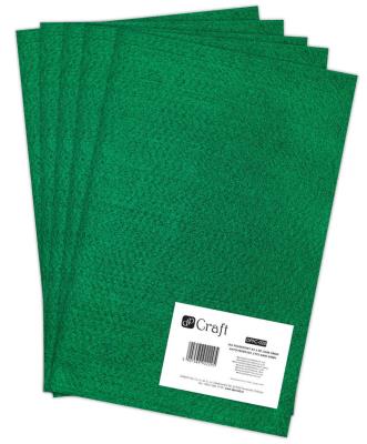 Opakowanie Filc poliestrowy A4 5 sztuk dark green