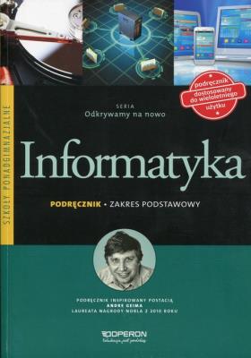 Informatyka LO Odkrywamy podr ZP w.2015 OPERON. Autor: Gawełek Arkadiusz. SmakLiter.pl Okładka książki Informatyka LO Odkrywamy podr ZP w.2015 OPERON