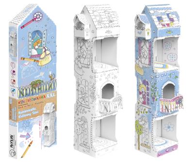 Kolorowanka XXL. Kamieniczka Królewny Sonii.. Autor:   Praca zbiorowa. SmakLiter.pl Okładka książki Kolorowanka XXL. Kamieniczka Królewny Sonii.