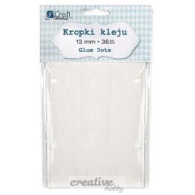 Opakowanie Kropki kleju 13 mm 36 sztuk bpz