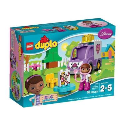 Lego Duplo Klinika dla pluszaków Karetka. Autor: Duplo. SmakLiter.pl Okładka książki Lego Duplo Klinika dla pluszaków Karetka