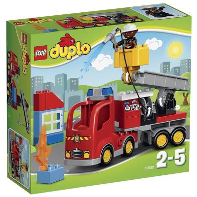 Lego Duplo Wóz strażacki. Autor: Duplo. SmakLiter.pl Okładka książki Lego Duplo Wóz strażacki
