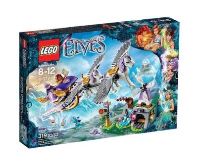 Lego Elves Sanie pegaza Airy. Autor: Philip Delves Broughton. SmakLiter.pl Okładka książki Lego Elves Sanie pegaza Airy