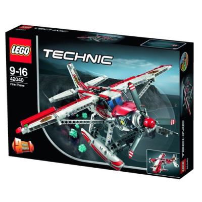 Okładka książki Lego Technic Samolot strażacki